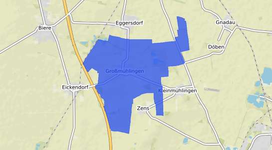 Bodenrichtwertkarte Grossmuehlingen