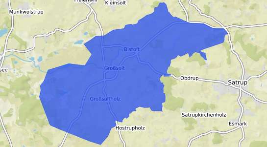 Bodenrichtwertkarte Grosssolt