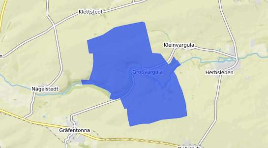 Bodenrichtwertkarte Grossvargula