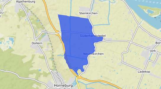 Bodenrichtwertkarte Guderhandviertel