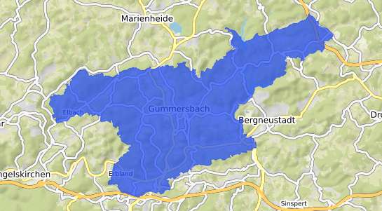 Bodenrichtwertkarte Gummersbach