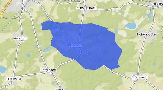 Bodenrichtwertkarte Guteborn Oberlausitz