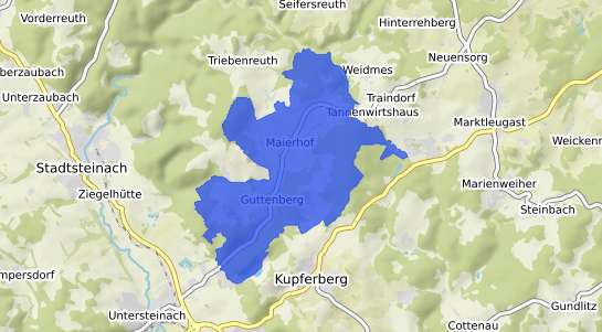 Bodenrichtwertkarte Guttenberg Oberfranken