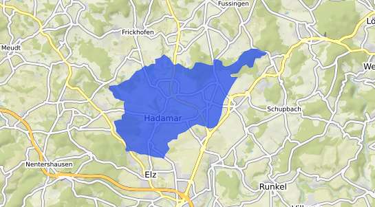 Bodenrichtwertkarte Hadamar Westerwald