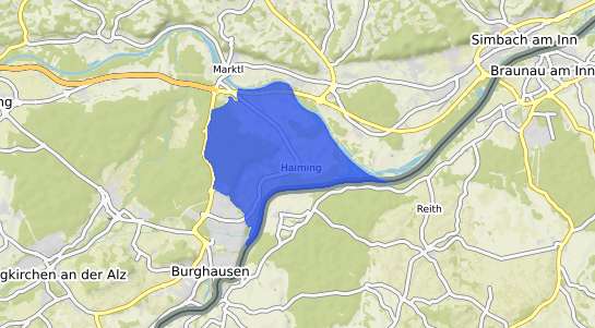 Bodenrichtwertkarte Haiming Kr. Altoetting
