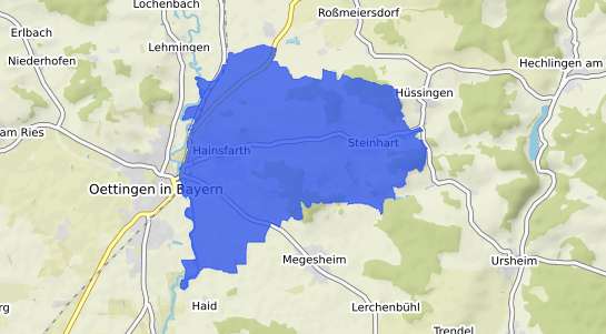 Bodenrichtwertkarte Hainsfarth