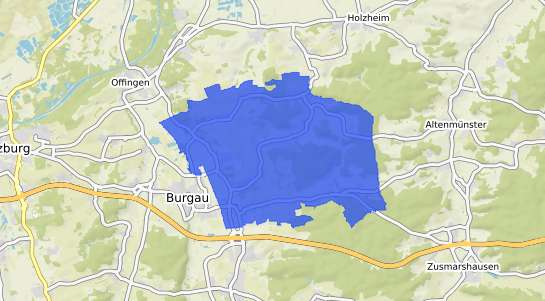 Bodenrichtwertkarte Haldenwang Kr. Guenzburg