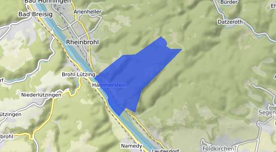 Bodenrichtwertkarte Hammerstein Rhein