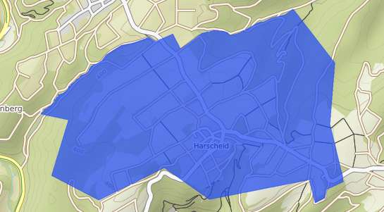 Bodenrichtwertkarte Harscheid b. Adenau