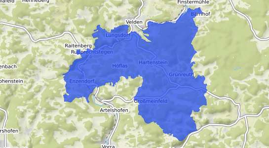 Bodenrichtwertkarte Hartenstein b. Zwickau