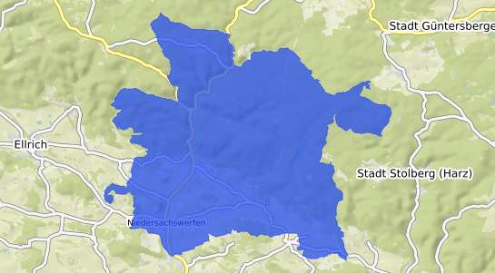 Bodenrichtwertkarte Harztor