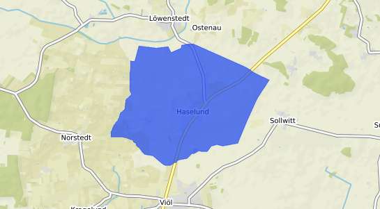 Bodenrichtwertkarte Haselund