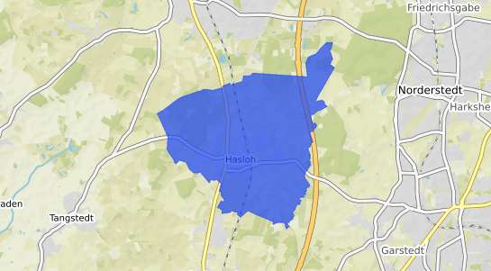 Bodenrichtwertkarte Hasloh