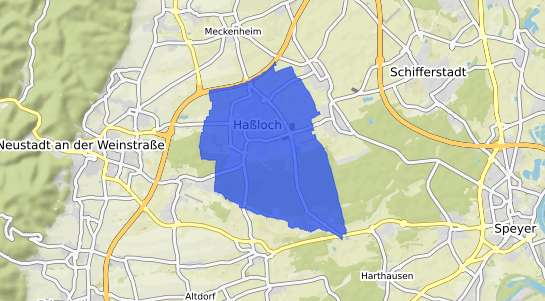 Bodenrichtwertkarte Hassloch Pfalz