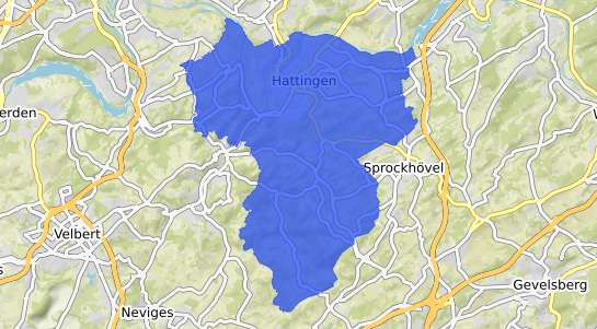 Bodenrichtwertkarte Hattingen Ruhr