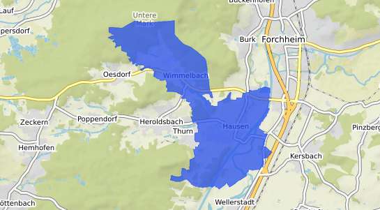 Bodenrichtwertkarte Hausen Niederbayern