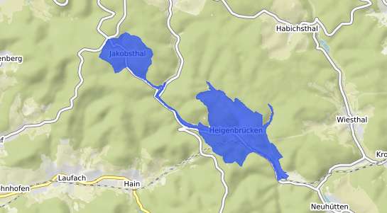 Bodenrichtwertkarte Heigenbr&uuml;cken
