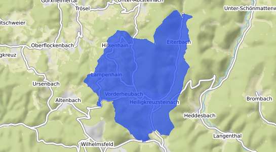 Bodenrichtwertkarte Heiligkreuzsteinach