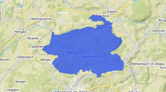 Bodenrichtwertkarte Heimenkirch