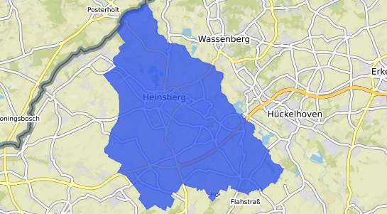 Bodenrichtwertkarte Heinsberg Rheinland