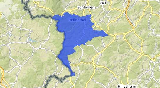 Bodenrichtwertkarte Hellenthal Eifel