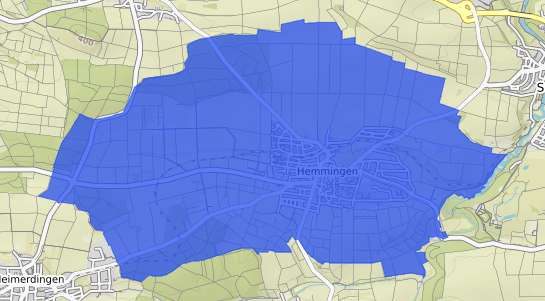 Bodenrichtwertkarte Hemmingen (W&uuml;rttemberg) Hannover