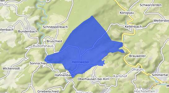 Bodenrichtwertkarte Hennweiler