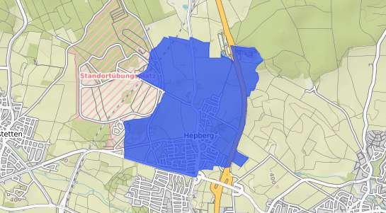 Bodenrichtwertkarte Hepberg