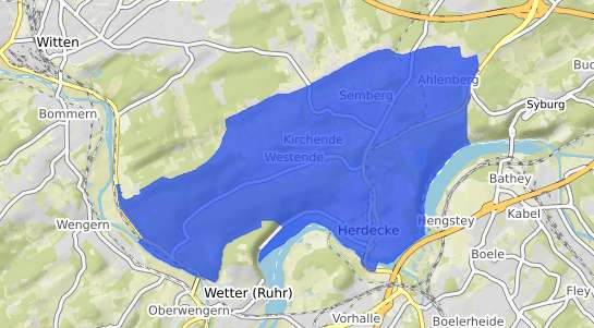 Bodenrichtwertkarte Herdecke Ruhr