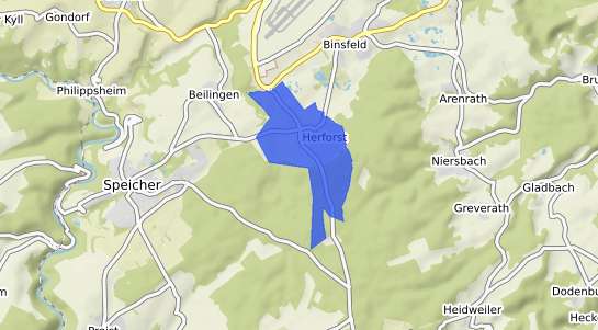 Bodenrichtwertkarte Herforst