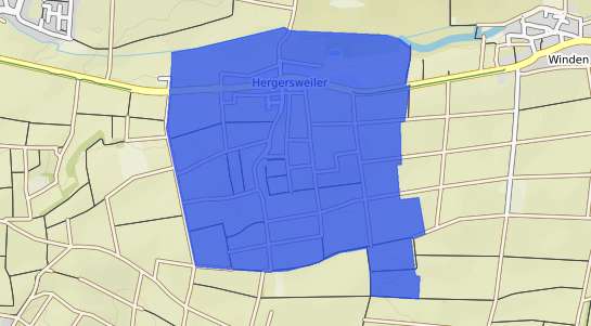 Bodenrichtwertkarte Hergersweiler