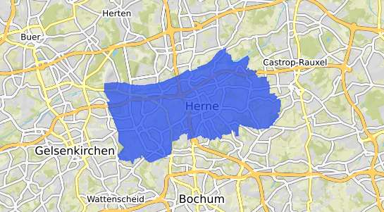 Bodenrichtwertkarte Herne Westfalen