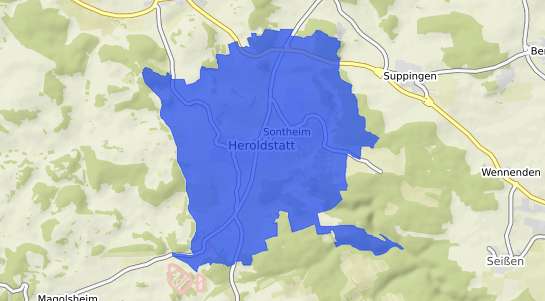 Bodenrichtwertkarte Heroldstatt