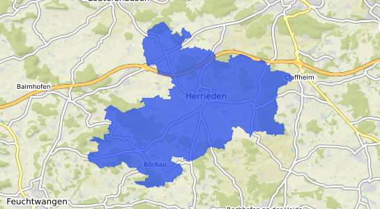 Bodenrichtwertkarte Herrieden
