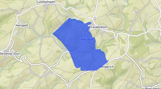 Bodenrichtwertkarte Herzfeld Eifel