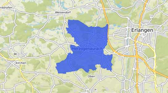 Bodenrichtwertkarte Herzogenaurach