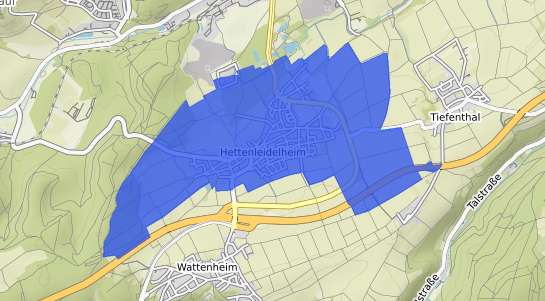 Bodenrichtwertkarte Hettenleidelheim