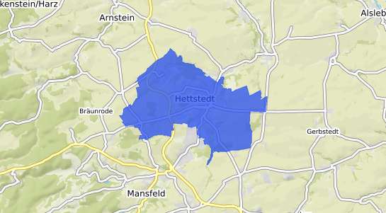 Bodenrichtwertkarte Hettstedt Sachsen-Anhalt