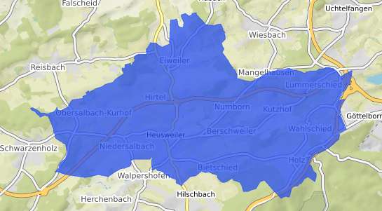 Bodenrichtwertkarte Heusweiler