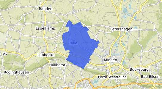 Bodenrichtwertkarte Hille