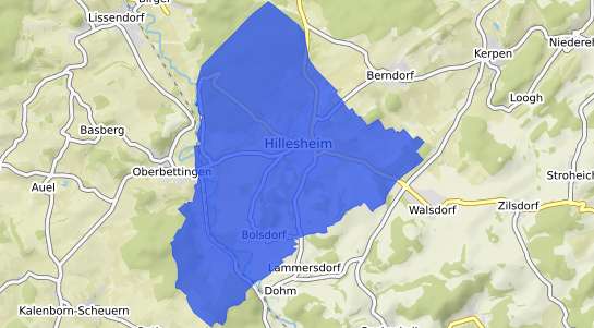 Bodenrichtwertkarte Hillesheim Rheinhessen