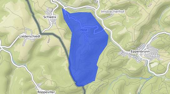 Bodenrichtwertkarte Hilst