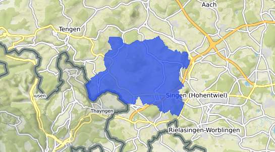 Bodenrichtwertkarte Hilzingen