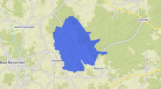 Bodenrichtwertkarte Himbergen Goehrde