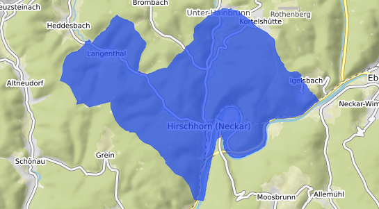 Bodenrichtwertkarte Hirschhorn (Neckar)