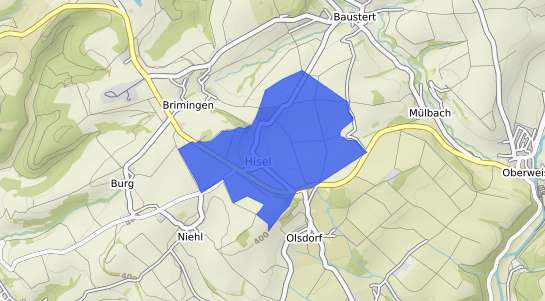 Bodenrichtwertkarte Hisel Eifel