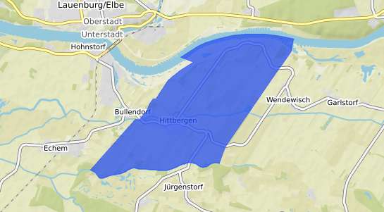 Bodenrichtwertkarte Hittbergen