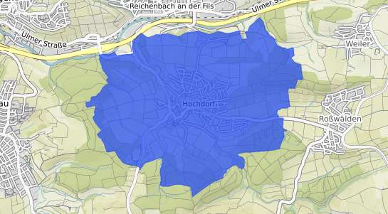 Bodenrichtwertkarte Hochdorf Riss