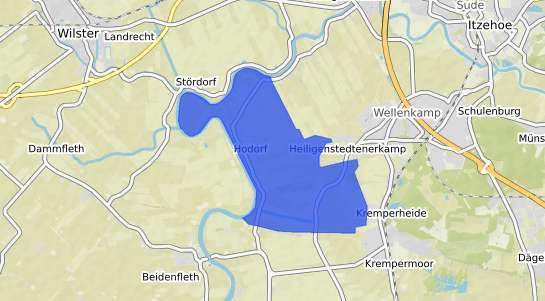 Bodenrichtwertkarte Hodorf