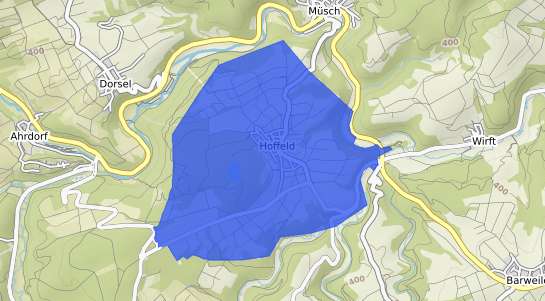 Bodenrichtwertkarte Hoffeld Eifel